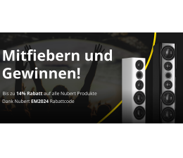 Heimkino Nubert mit Rabatt-Aktion zum Start der EM - Bis zu 14 Prozent Rabatt möglich - News, Bild 1