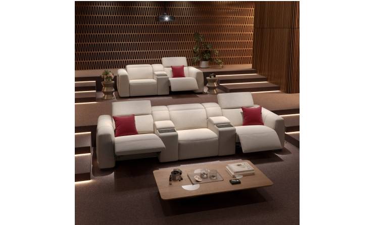 Produktvorstellung Umfangreiche Funktionen zur Rundum-Entspannung: Sofa Millesimo von Sofanella  - News, Bild 1