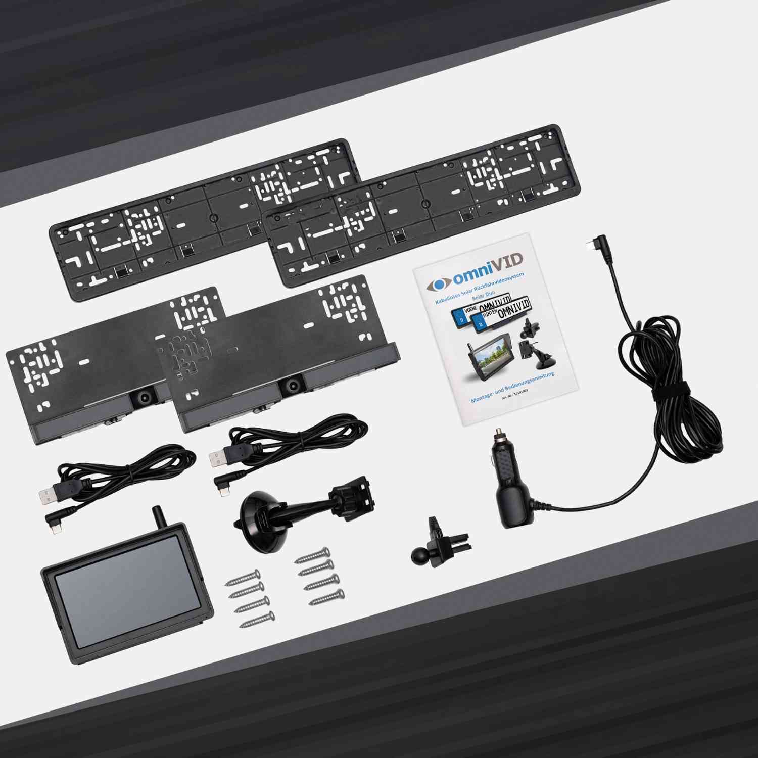 Car Hifi sonstiges omniVID Solar 5 Duo R&uuml;ckfahrkamerasystem im Test, Bild 5