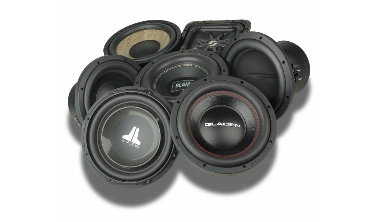 Car-Hifi Subwoofer Chassis: 7 Subwooferchassis in den Gr&ouml;&szlig;en 8 und 10 Zoll im Vergleich, Bild 1